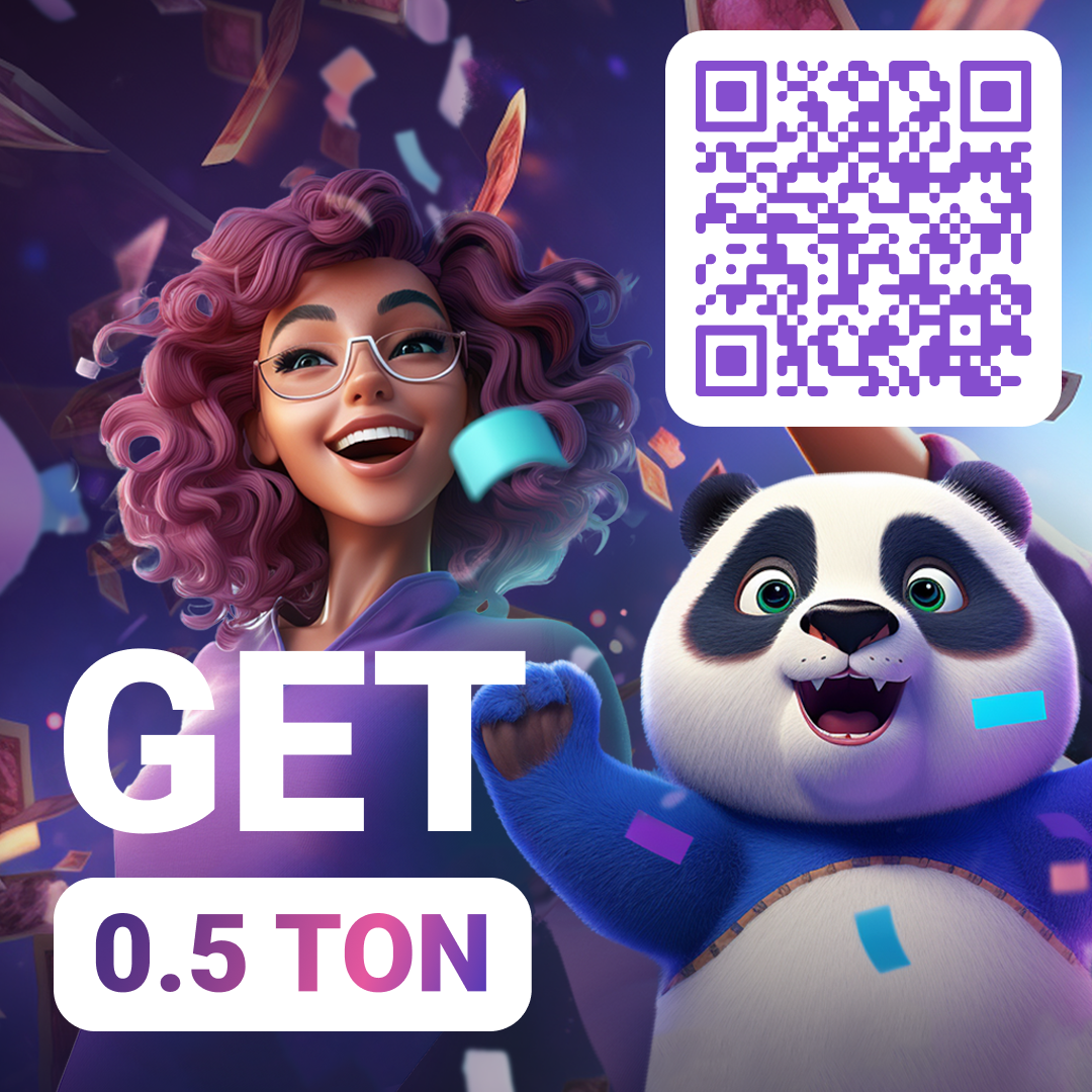 Image of PandaLoto gift you free 0.5 TON №51 from PandaLoto NFTs