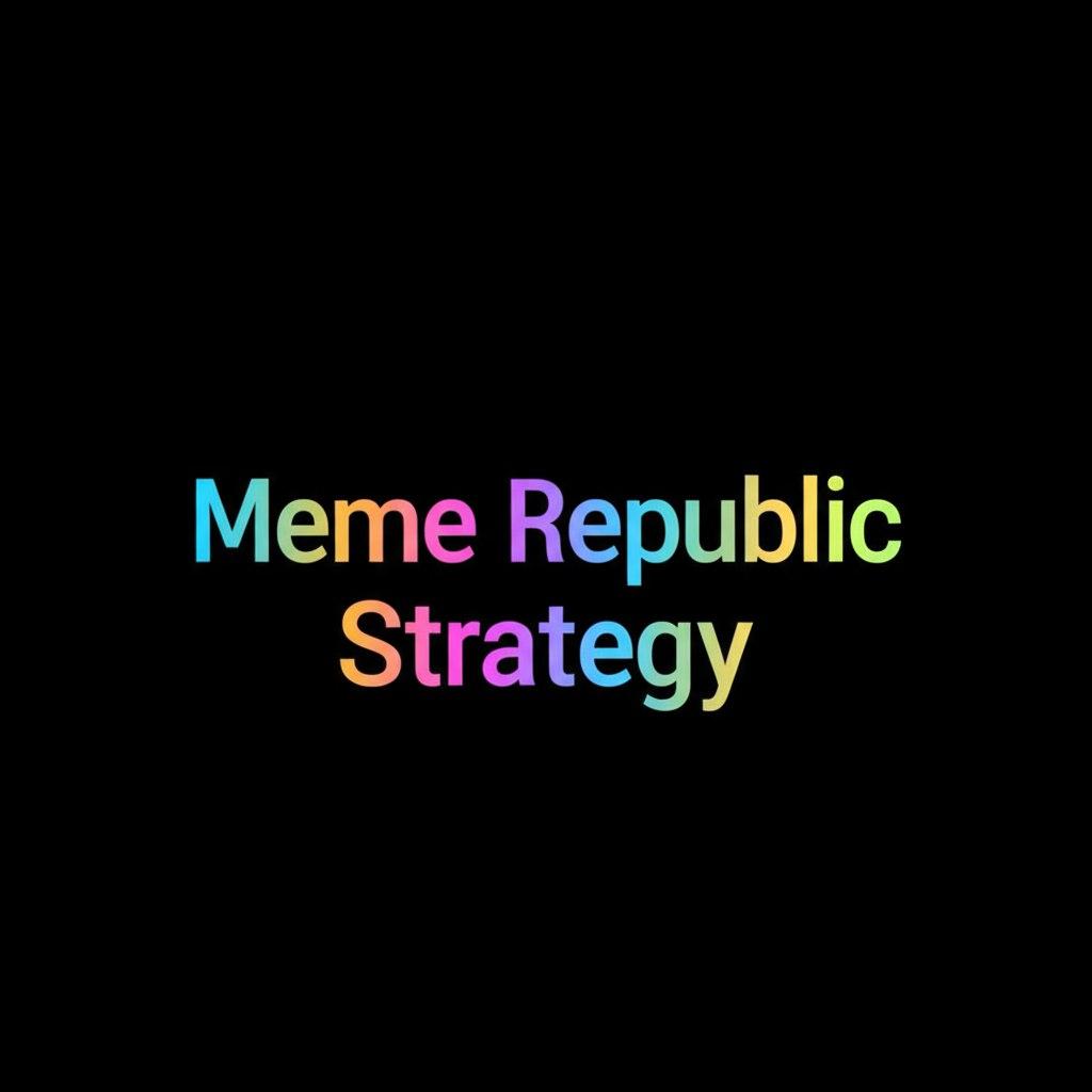 Image of NFT: MemeRepublicStrategy