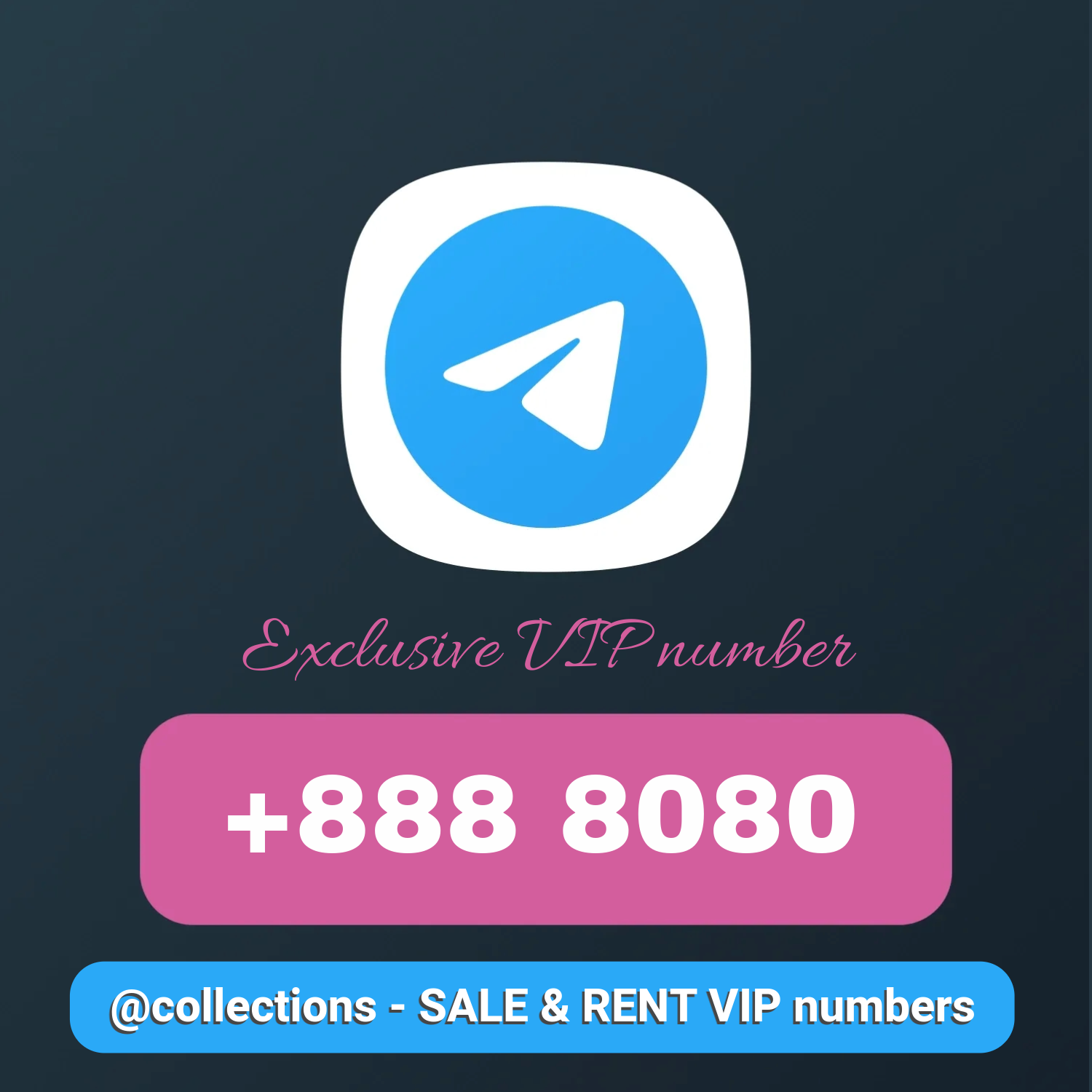 Image of +888 8080 from Collections VIP numbers