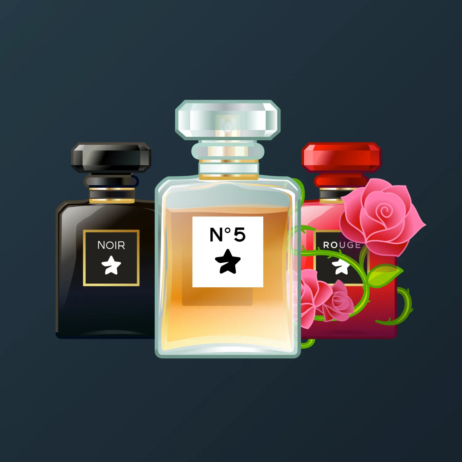 Image of NFT: Perfume Bottles