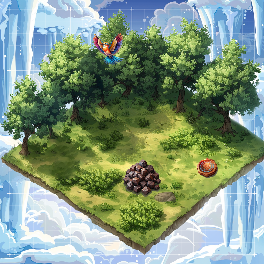 Image of NFT land #1606 from NFT land by City Holder